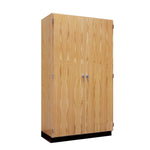 DWI Wall Solid Oak Wood Storage Case (353-4822K)