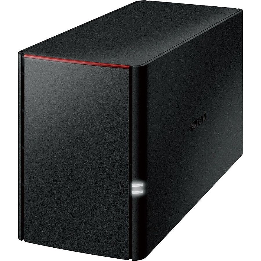 Buffalo Americas 2-Bay 4TB Personal Cloud Storage, Black (LS220D0402)
