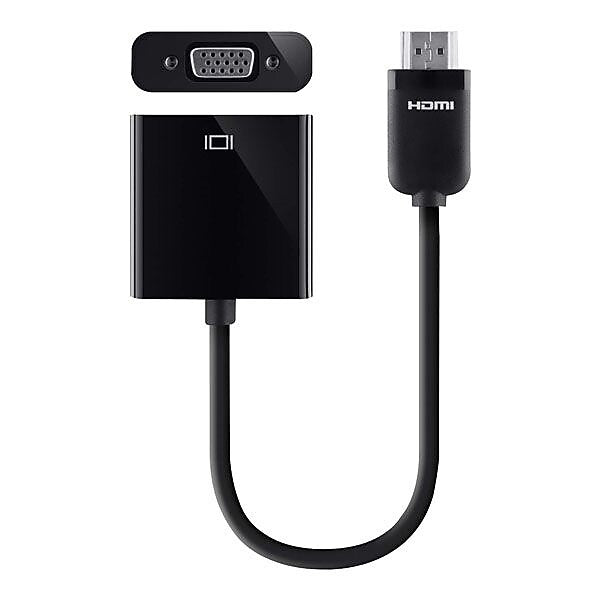 Belkin F2CD058 HDMI to VGA Adapter Cable, Black