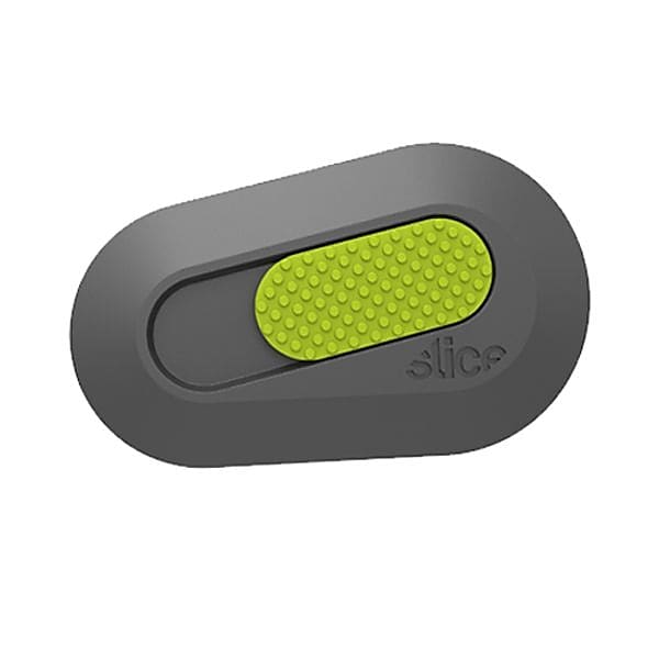 Slice Auto-Retractable Mini Cutter, Gray/Green, Single (10514)