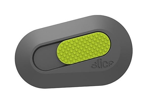 Slice Auto-Retractable Mini Cutter, Gray/Green, Single (10514)