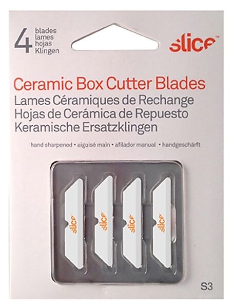 Slice Inc. Refill Blades, White, 4/Pack (10404)