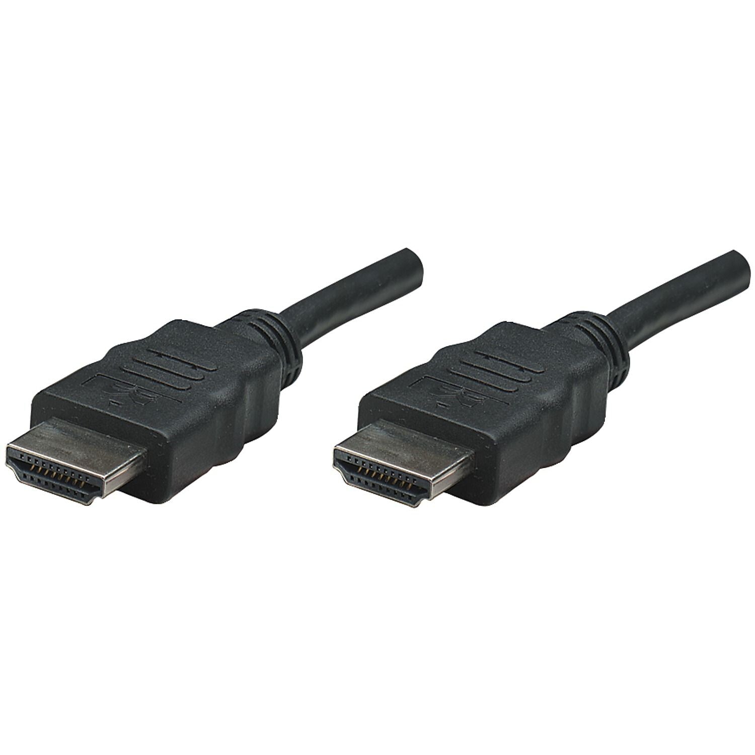 Manhattan 322539 33' HDMI Audio/Video Cable, Black
