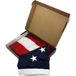 Flagzone Durawavez Nylon Outdoor U.S. Flag with Heading & Grommets, 4' x 6' (FZ-1002091)