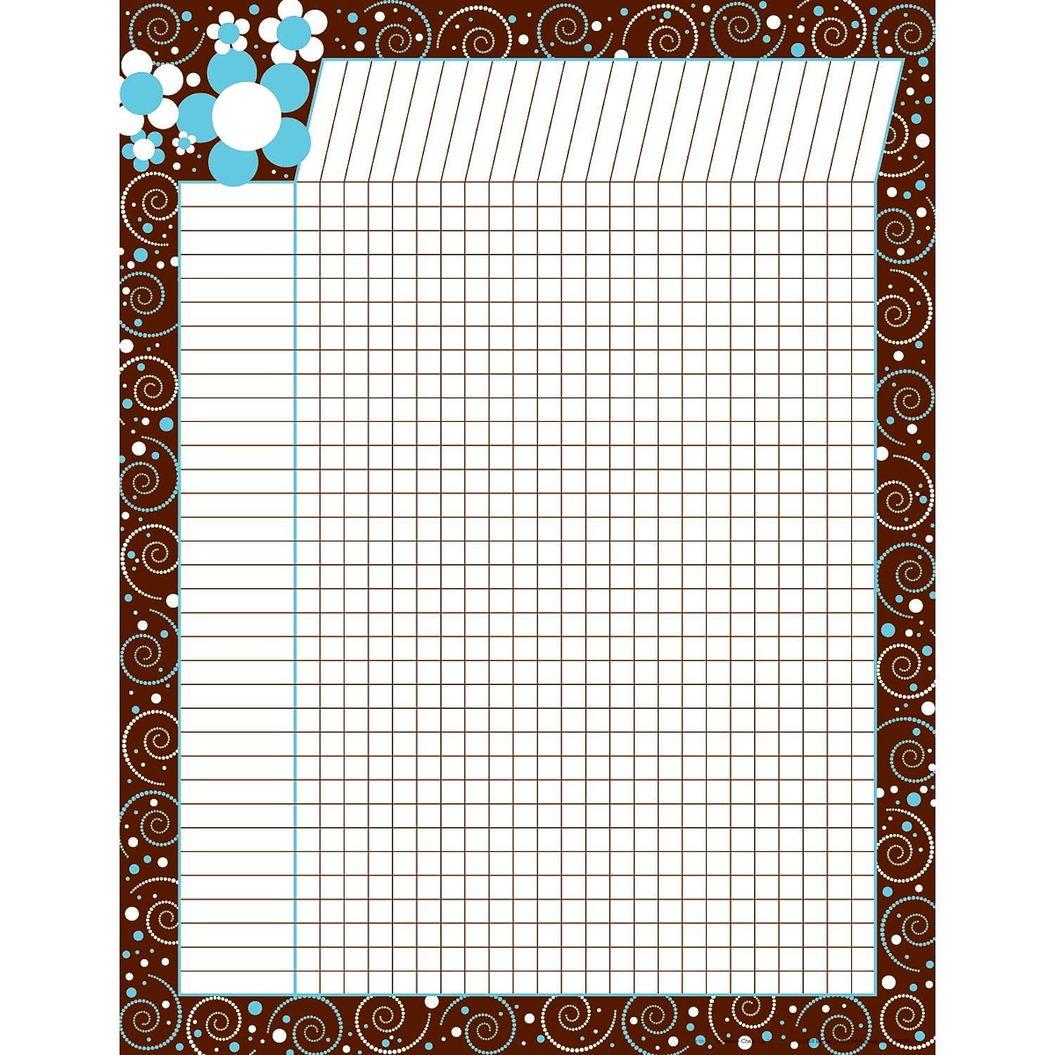 Barker Creek Hot to Dot Incentive Chart, 17" x 22", Multicolored (LL-1112)