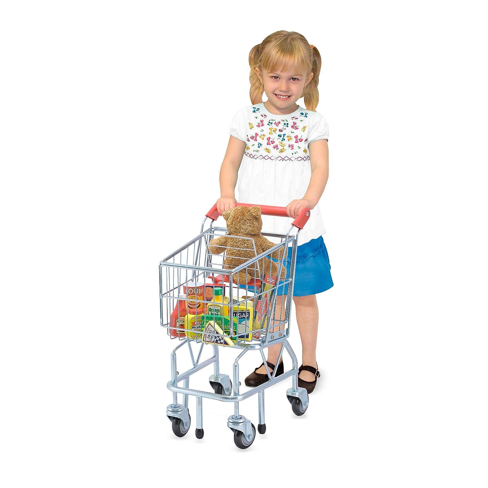 Melissa & Doug Metal Shopping Cart (4071)
