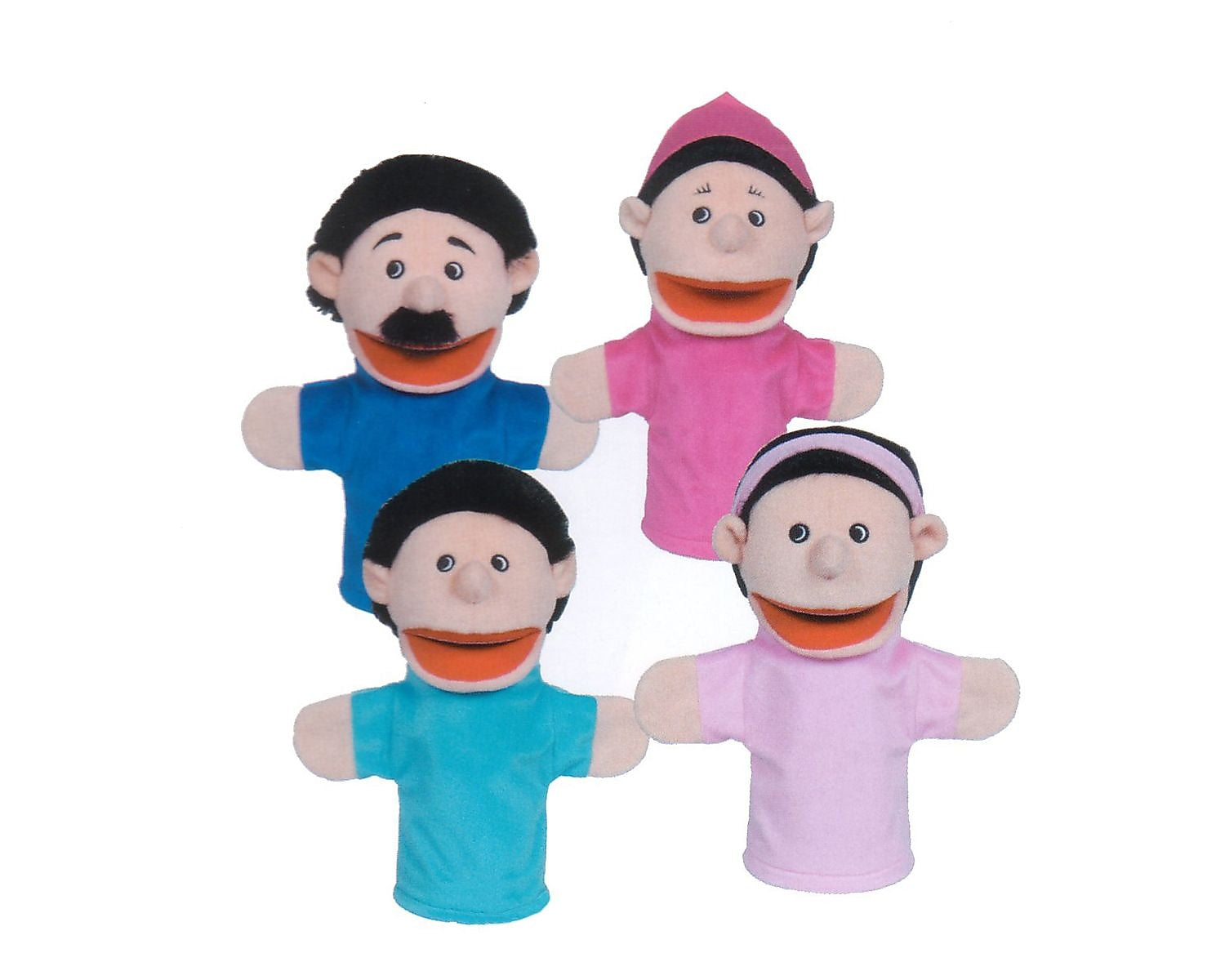 Get Ready Kids Hispanic Family Puppets (MTB370)