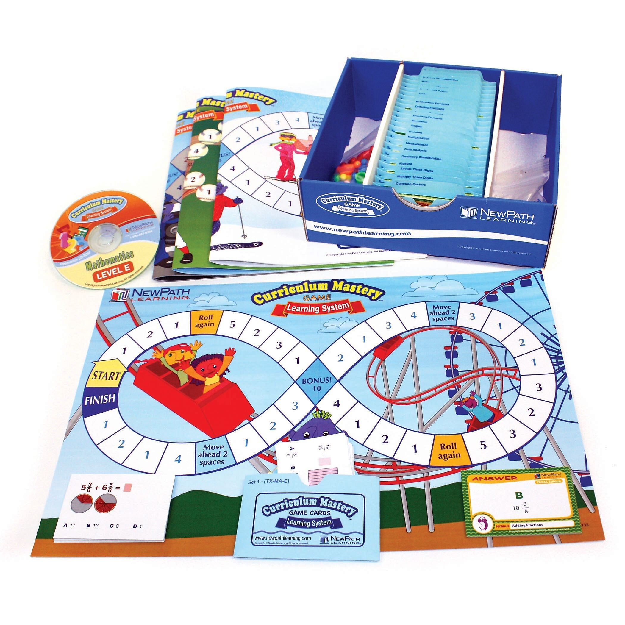 New Path Learning Mastering Math Skills Games Classpack (NP-235001)