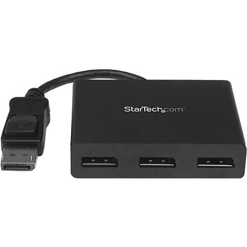 StarTech MSTDP123DP DisplayPort Adapter, Black