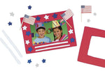 Craft EXpress Stars 'N Stripes Frame Craft Kit, 12/Pack (CE4086)