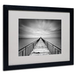 Trademark Fine Art 'Withstand' 16" x 20" Black Frame Art