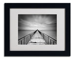 Trademark Fine Art 'Withstand' 11" x 14" Black Frame Art