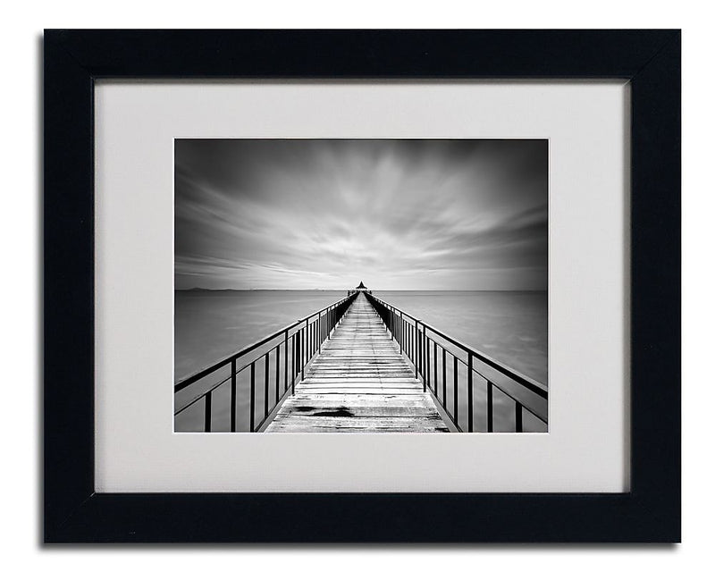 Trademark Fine Art 'Withstand' 11" x 14" Black Frame Art