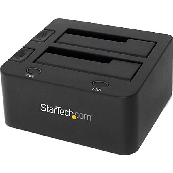 StarTech SDOCK2U33 USB 3.0 Dual Hard Drive Docking Station with UASP for 2.5"/3.5" SSD/HDD
