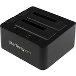 StarTech SDOCK2U33EB USB 3.0/eSATA Hard Drive Docking Station W/UASP for 2.5"/3.5" SATA SSD/HDD
