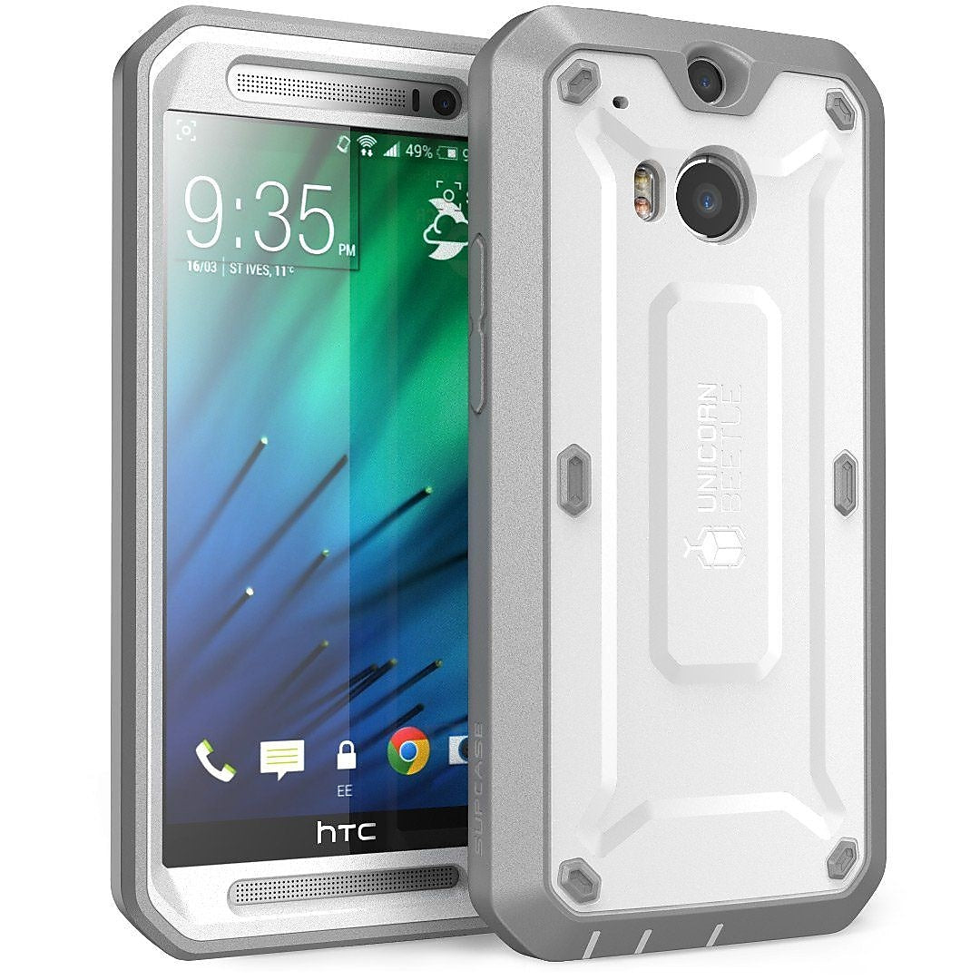 i-Blason Unicorn Beetle PRO White/Gray Case for HTC (SUP-M8-UBP-WHGY)