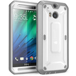 i-Blason Unicorn Beetle PRO White/Gray Case for HTC (SUP-M8-UBP-WHGY)