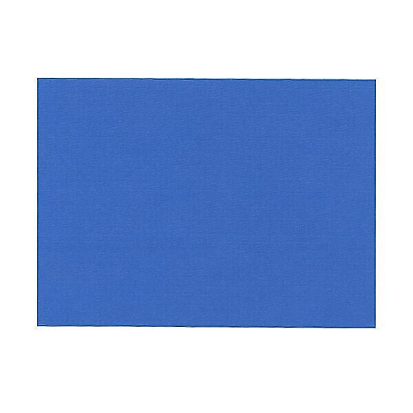JAM Paper® Blank Flat Note Cards, A6 Size, 4 5/8 x 6 1/4, Blue Linen, 100/Pack (175988)