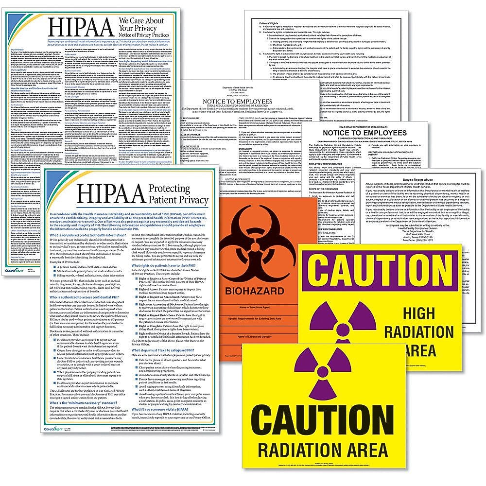ComplyRight Healthcare Public Health Poster Kit, CA - California (EHCAUPUB)