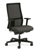 HON® Ignition® Mid-Back Office/Computer Chair, Adj Arms, Synchro-Tilt, Centurion Iron Ore Fabric (HONIW108CU19)
