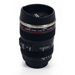 Whetstone Camera Lens Stainless Steel Coffee Mug, 12 oz., Black (82-260FQ)