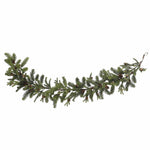 Nearly Natural 4918 60" Pine Pinecone Garland, Green