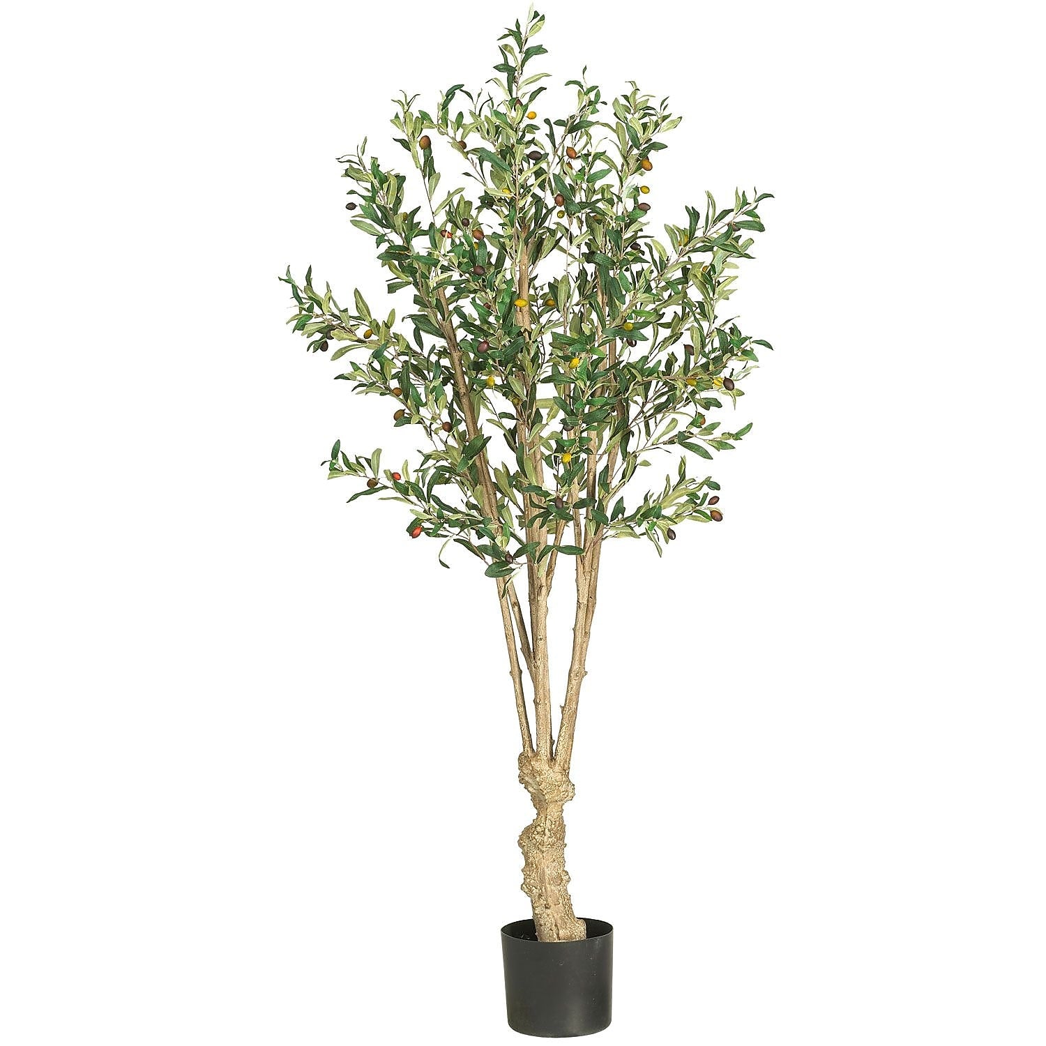 Nearly Natural 5258 5' Olive Silk Tree in Pot