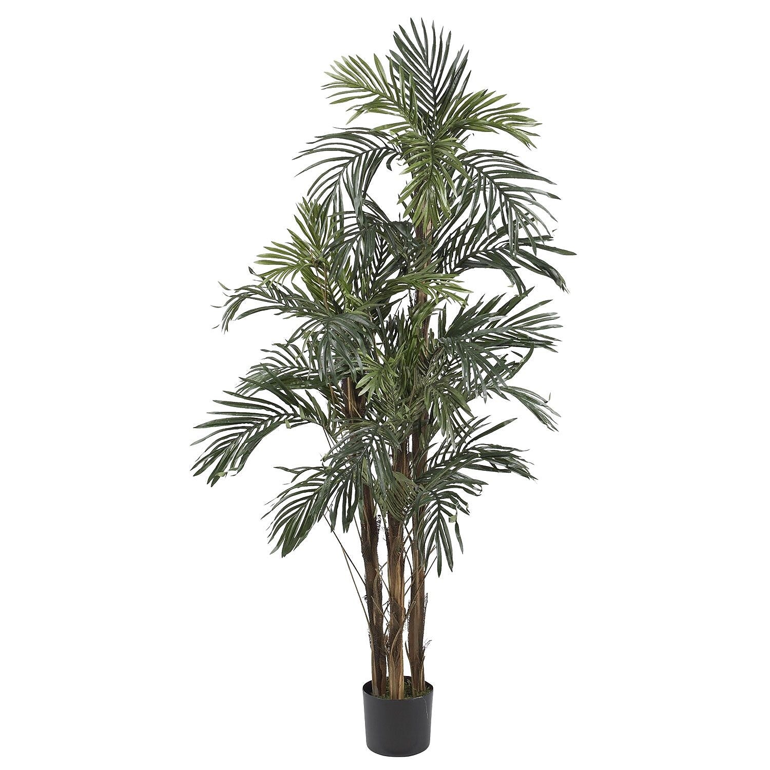 Nearly Natural 5283 5' Robellini Palm Silk Tree in Pot