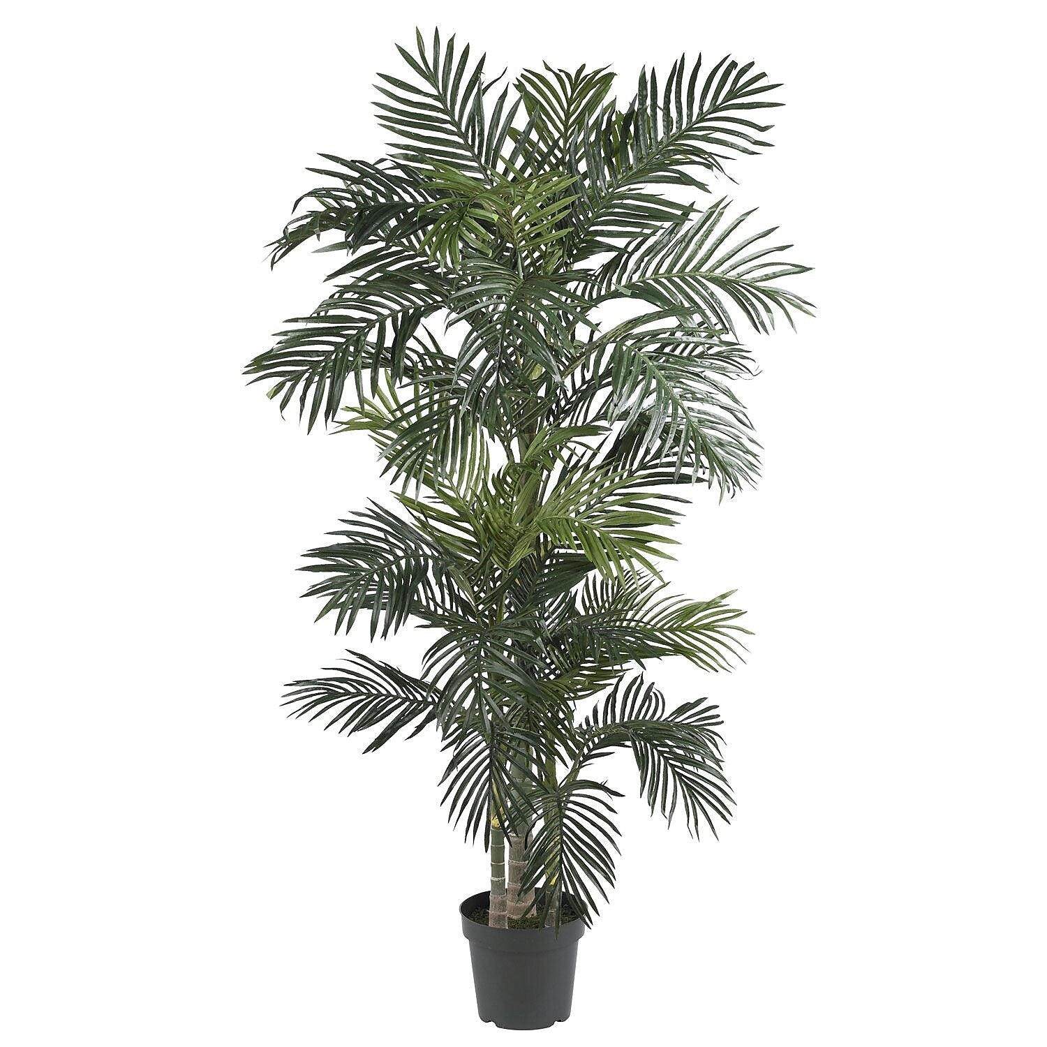 Nearly Natural 5289 Golden Cane Palm Silk Tree in Pot