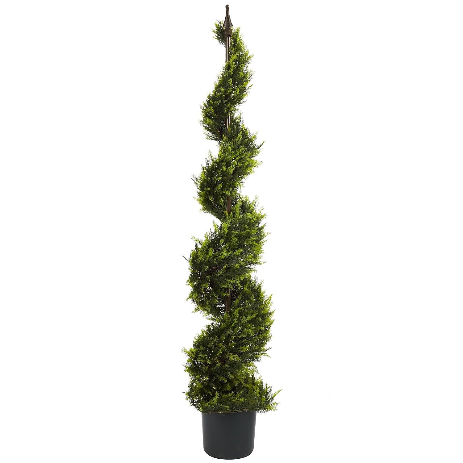 Nearly Natural 5325 5' Cypress Spiral Tree in Pot