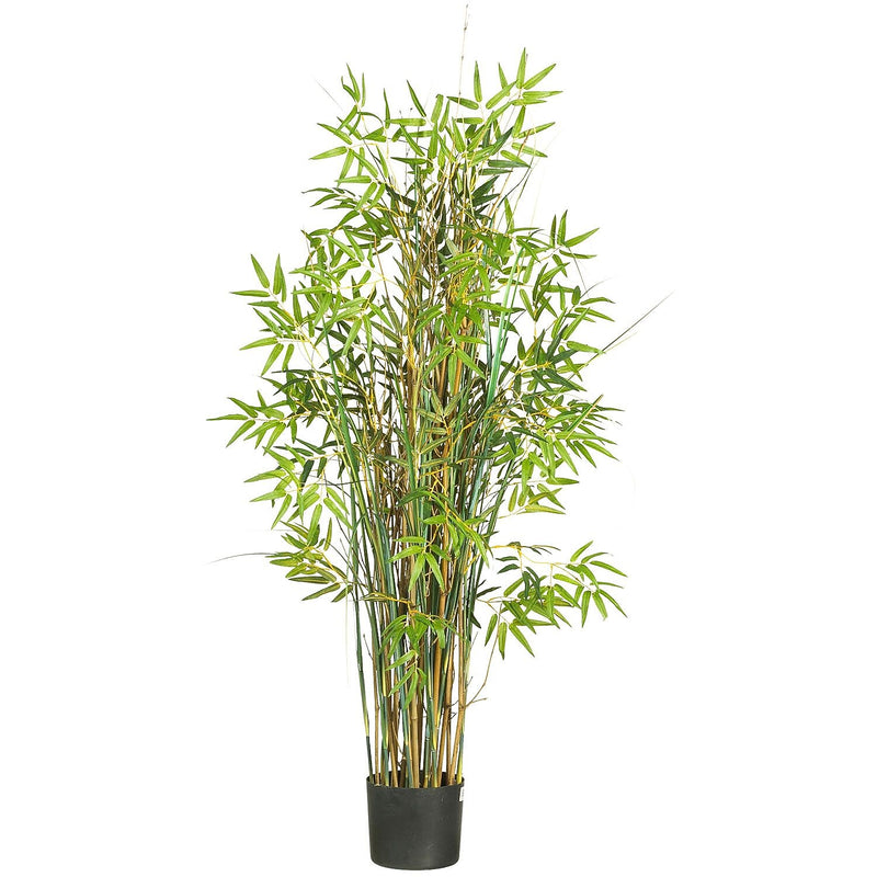 Nearly Natural 6569 5' Bamboo Grass Silk Plant in Pot