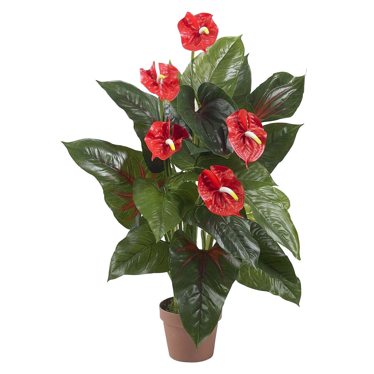 Nearly Natural 6619 3' Anthurium Plant in Pot