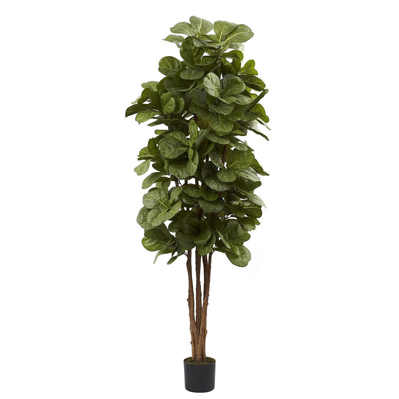 Nearly Natural 5346 6' Fiddle Leaf Fig Tree in Pot