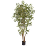 Nearly Natural 5361 6' Japanese Bamboo Tree in Pot