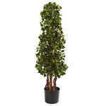 Nearly Natural 5396 English Ivy Spiral UV Resistant Plant in Pot