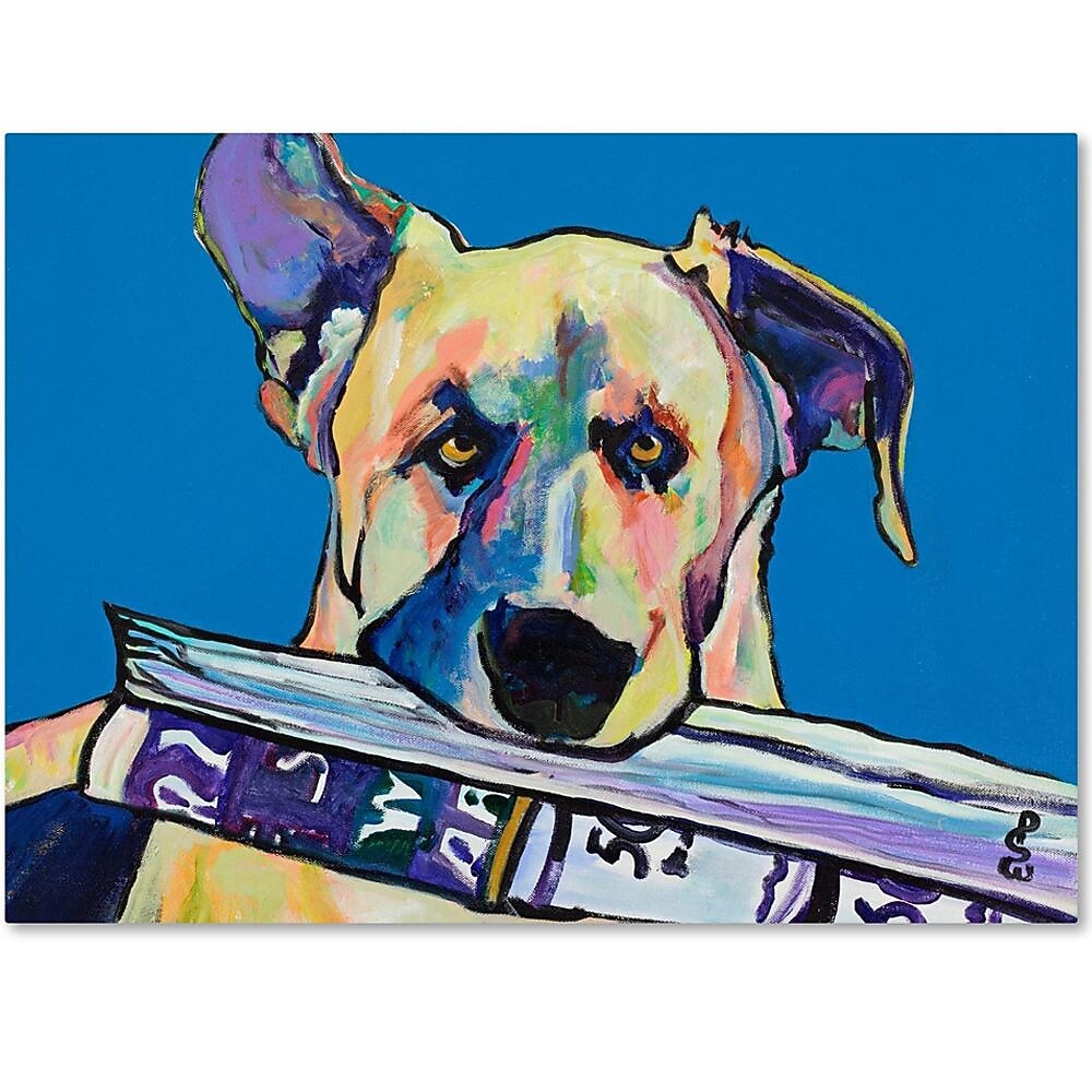 Trademark Fine Art Pat Saunders 'Daily Duty' Canvas Art 18 x 24 Inches