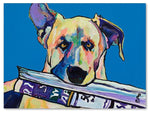 Trademark Fine Art Pat Saunders 'Daily Duty' Canvas Art 24 x 32 Inches