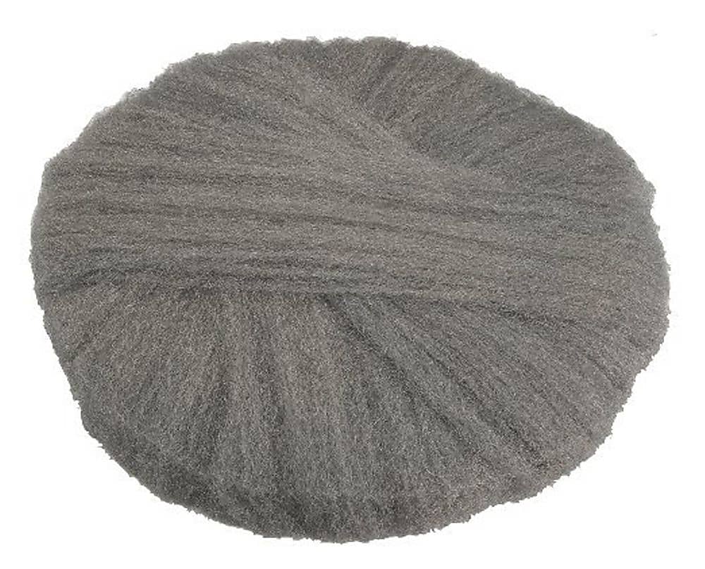 Global Material Radial Steel Wool Pads, 20 X 14", Grade #0, 12 pads/case