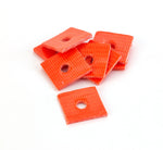 Mutual Industries Nail Markers, 1/4", Fluorescent Red, 70/Pack