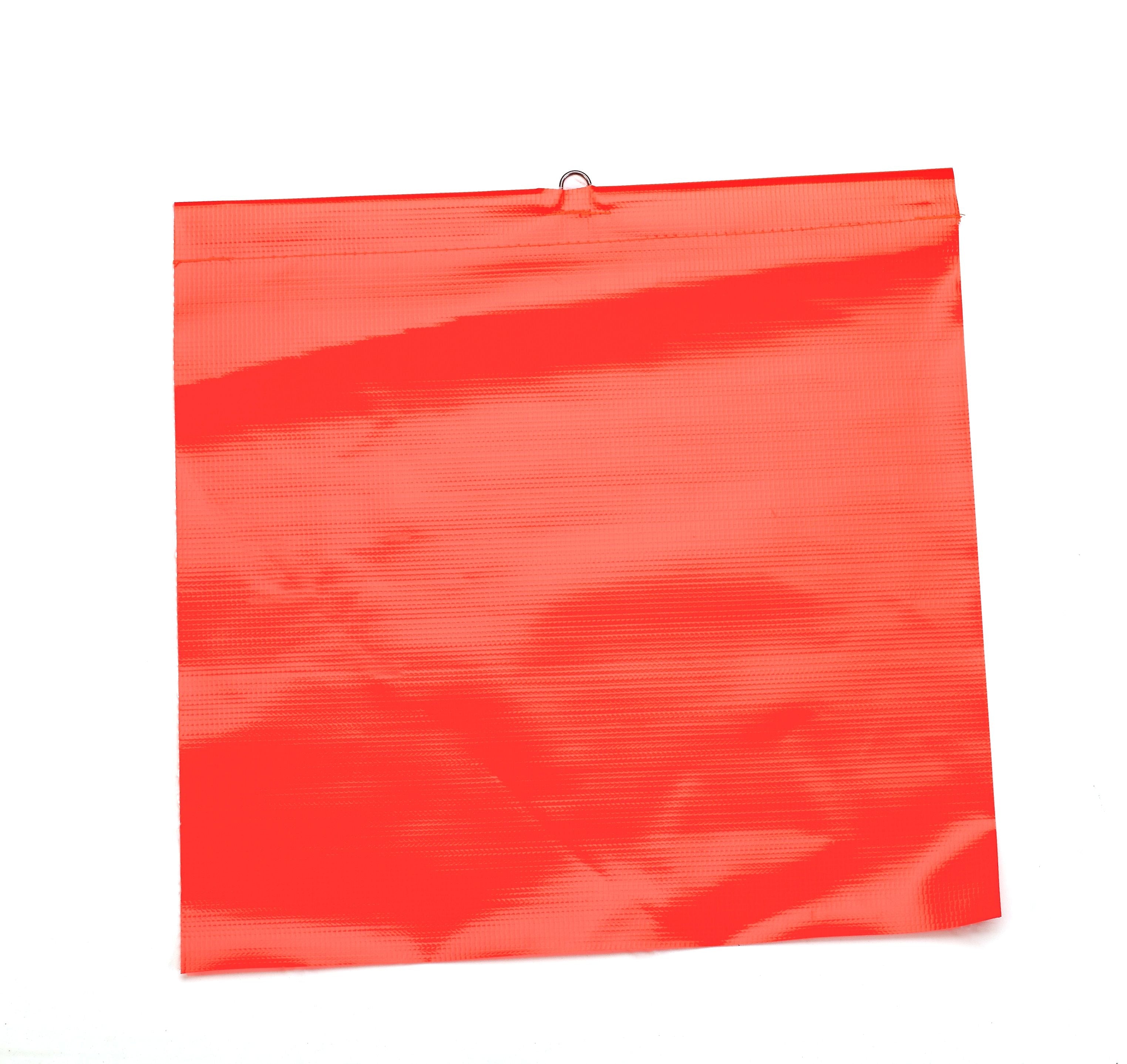 Mutual Industries Heavy-Duty Tailgate Safety Flag, 18" x 18", Orange, 10/Pack
