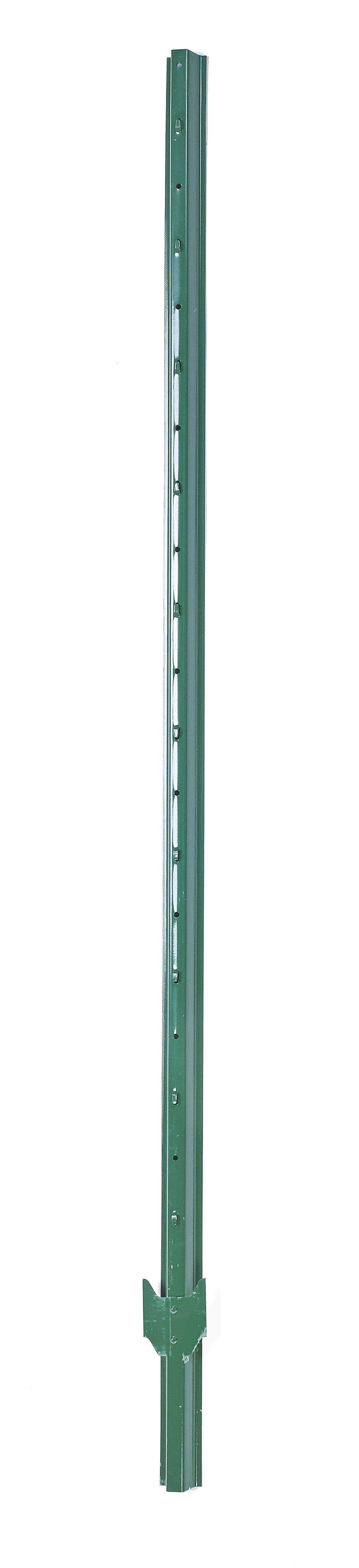 Mutual Industries Heavy-Duty 72"2" Steel Channel Post, Steel, 150/Pallet (14645-6)