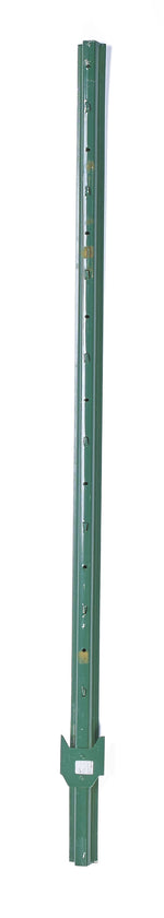 Mutual Industries Heavy-Duty 60"2" Steel Channel Post, Steel, 150/Pallet (14645-5)