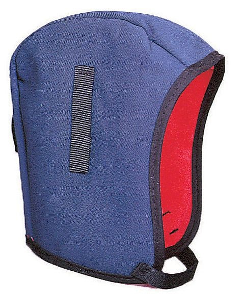Mutual Industries Kromer Winter Liner, Cotton, Navy Twill/Red, 12/Pack (59800-100)