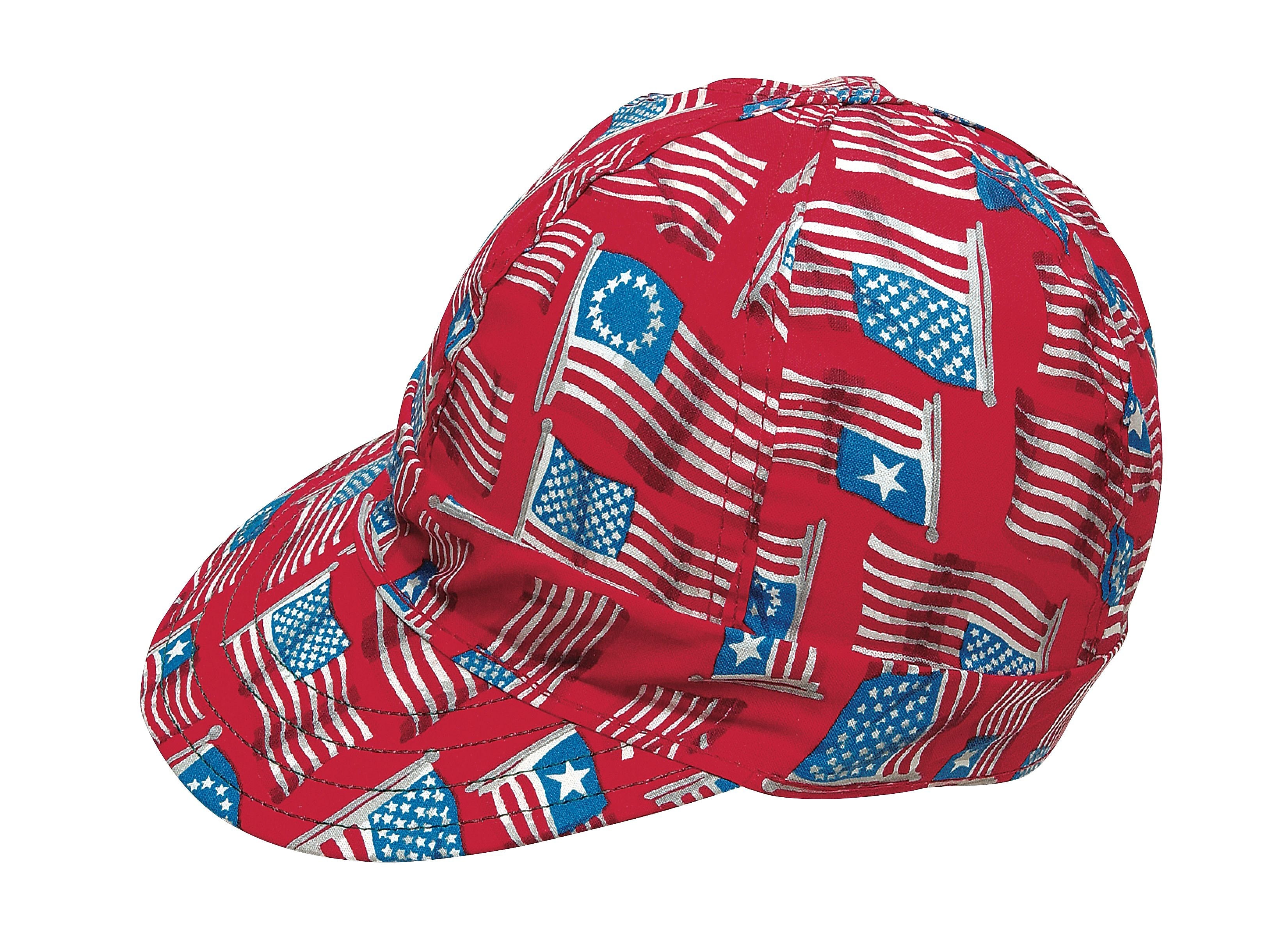 Mutual Industries Kromer C355 Welder Cap, Wave flag, One Size (7355-0-0)