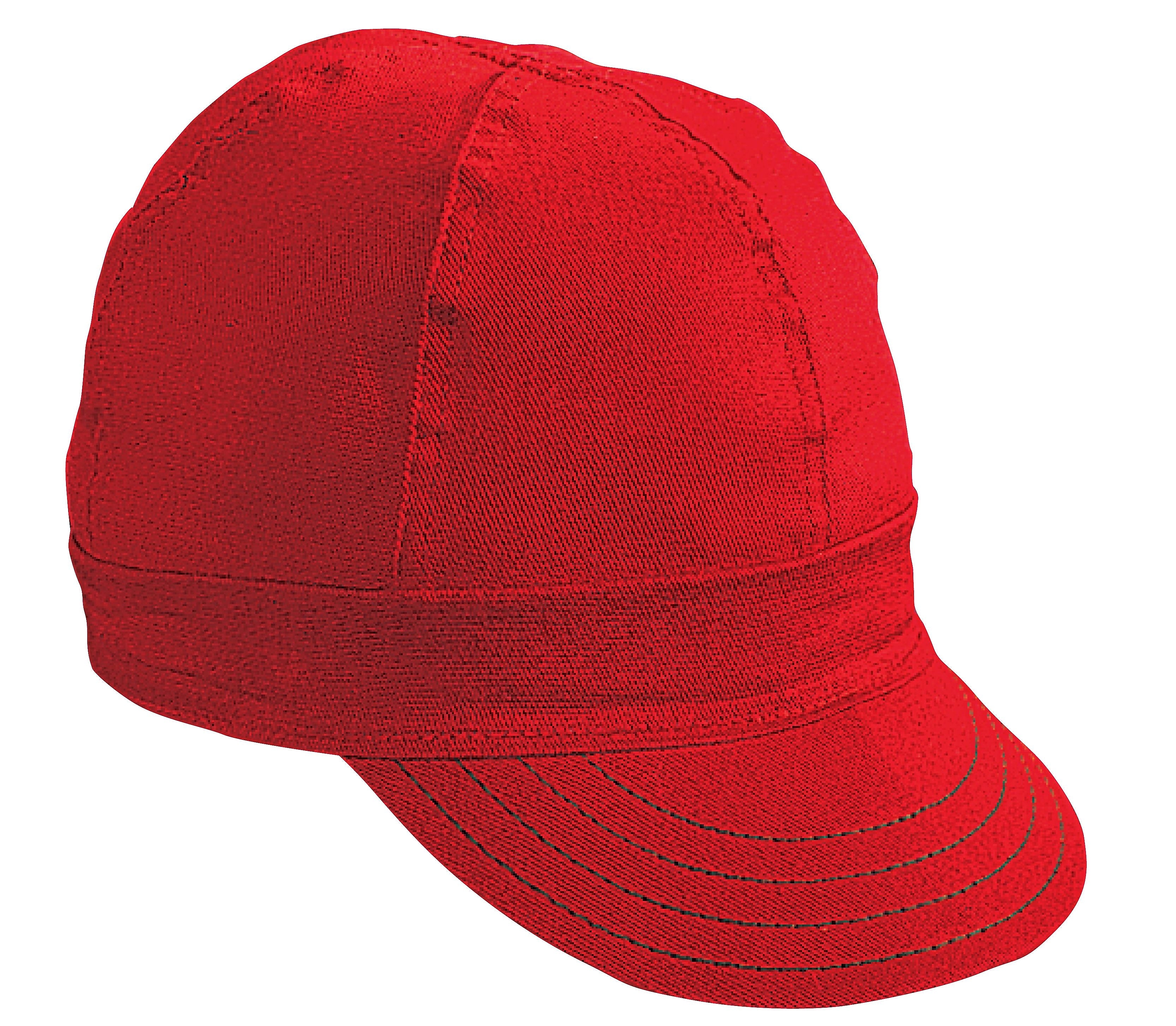 Mutual Industries A52 Welder Cap, Red, One Size (7520-0-0)