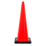 Mutual Industries 36"H Traffic Cone, Orange, 10 lbs. (17723-36-10)