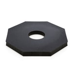 Mutual Industries PVC Delineator Base, Black (17724)