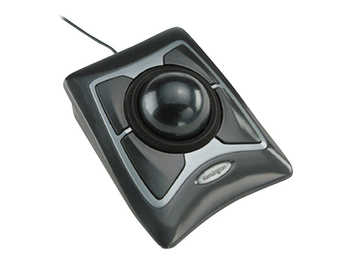 Kensington Expert Ergonomic Ambidextrous Optical USB Mouse, Black (K64325)