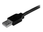 StarTech 50' USB 2.0 Male to Male Data Transfer Cable, Black