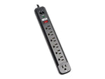 Tripp Lite 7 Outlet Surge Suppressor, 6' Cord, 1080 Joules (TLP76RBTEL)